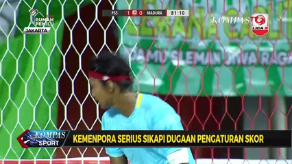 Kemenpora Serius untuk Ungkap Praktik Pengaturan Skor