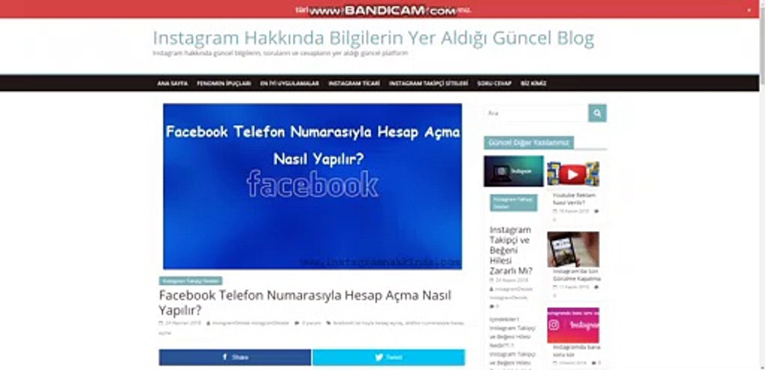 Facebook Telefon Numarasıyla Hesap Açma Nasıl Yapılır