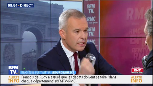 Moi j'irai personnellement dans les réunions départementales insiste François de Rudy