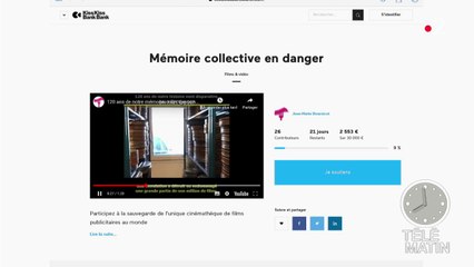 Sauvons l’unique cinémathèque de films publicitaires au monde !