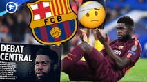 La blessure de Samuel Umtiti pose question au FC Barcelone, la finale River-Boca à Bernabeu excite l’Espagne
