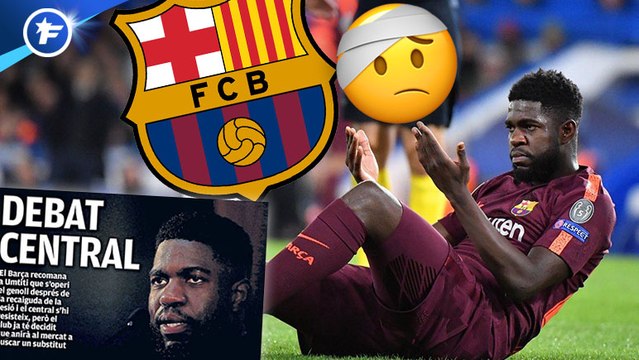 La blessure de Samuel Umtiti pose question au FC Barcelone, la finale River-Boca à Bernabeu excite l’Espagne