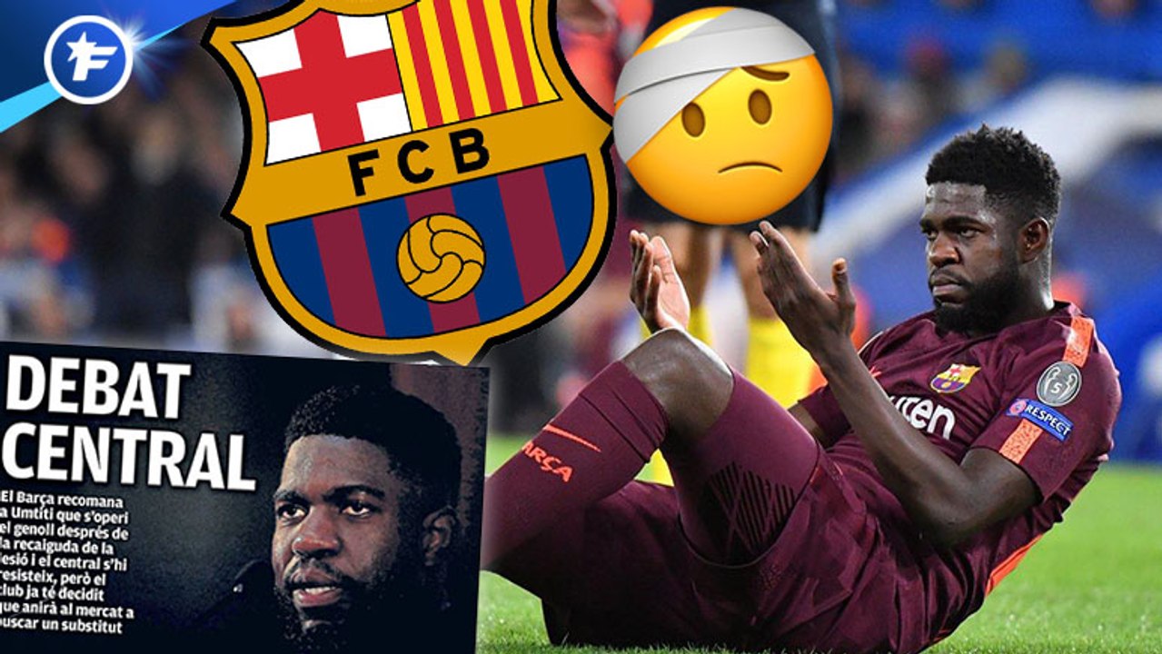 La blessure de Samuel Umtiti pose question au FC Barcelone, la finale River-Boca à Bernabeu excite l’Espagne