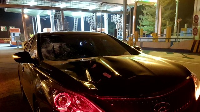 휴게소 직원 고속도로 건너다 차에 치여 숨져 / YTN