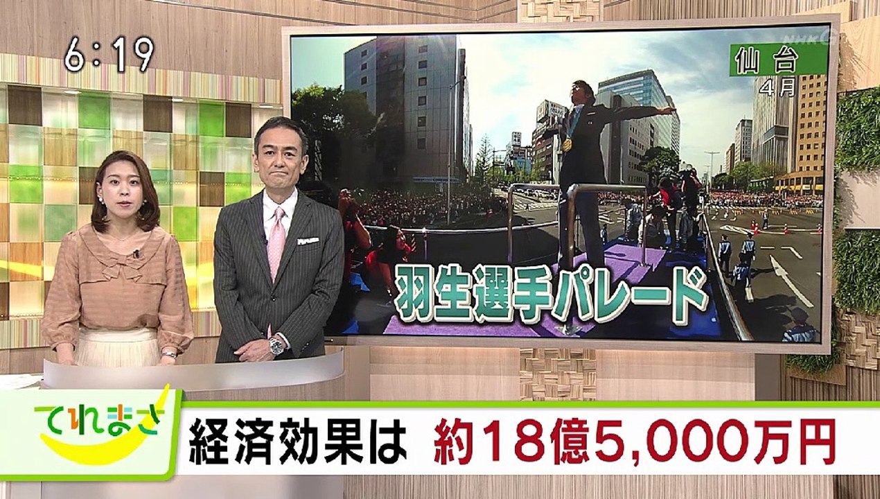 2018-11-30 てれまさむね　羽生結弦選手凱旋パレード経済効果について