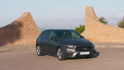 Mercedes-Benz B-class 200 d Test drive in Mallorca