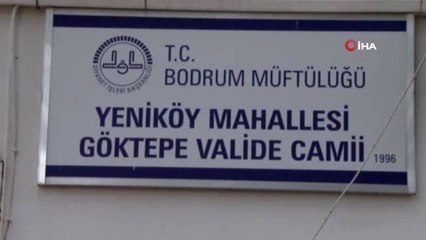 Bodrum'da Sel Sularıyla Dolan Camide İbadet Yapılamıyor