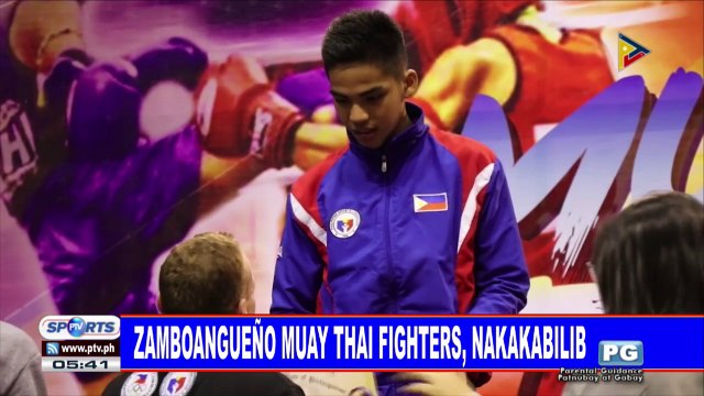 SPORTS BALITA: Zamboangueño Muay Thai fighters, nakakabilib
