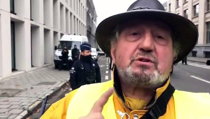 Les revendications de Gilets jaunes à Bruxelles