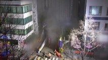 수원역 인근 복합 건물 불...46명 병원 이송 / YTN