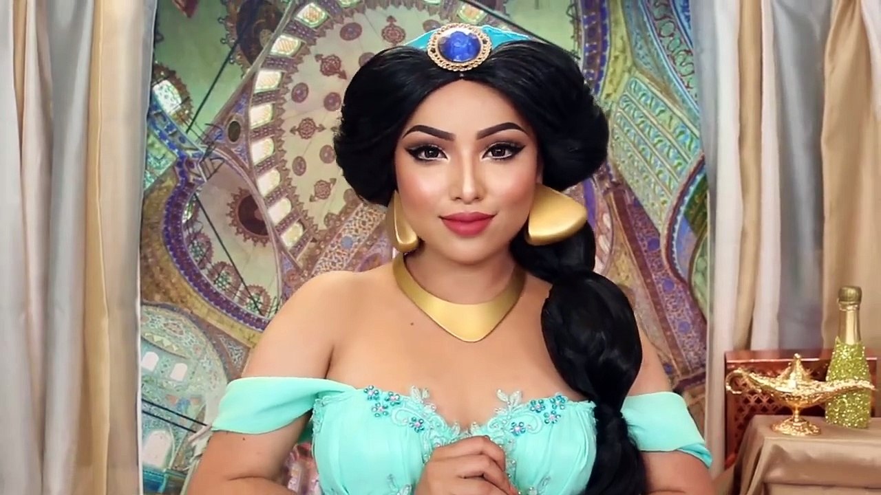 Princess JASMINE Transformation !!! - Me convierto en la princesa Jasmine de Disney