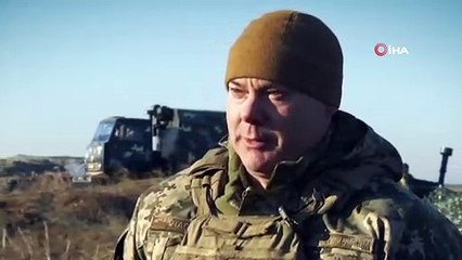 Ukrayna Ordusundan Azak Denizi’nde Tatbikat