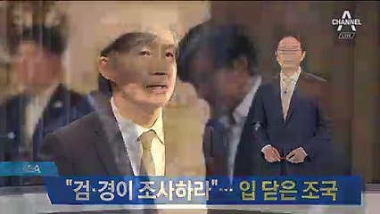 조국 “검·경이 조사하라”…靑, 추가 의혹엔 침묵