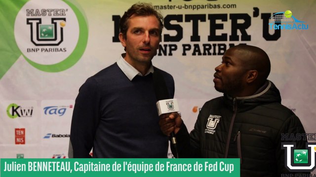 Master'U BNP Paribas 2018 - Julien Benneteau parrain de choix de la 13e édition à Grenoble du Master'U BNP Paribas