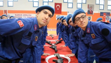 373. kısa dönem askerler yemin etti