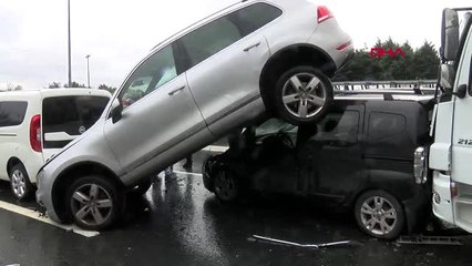 Tem'de Zincirleme Kaza