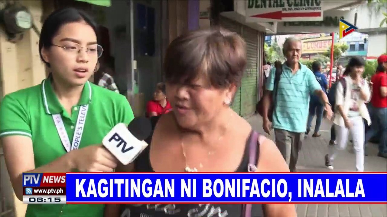 Kagitingan ni Bonifacio, inalala