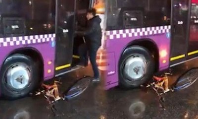 Halk otobüsü şoföründen şaşkınlık veren intikam