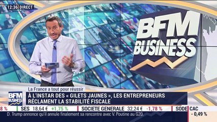 À l'instar des "gilets jaunes", les entrepreneurs réclament la stabilité fiscale - 30/11