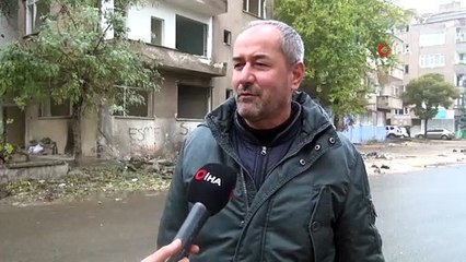 Sahiplerinin anlaşamadığı metruk bina mahallelinin korkulu rüyası oldu