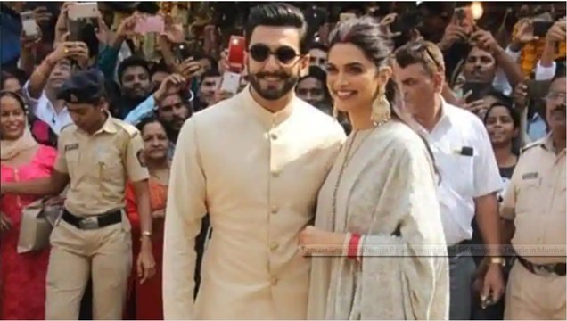 Watch: Deepika Padukone, Ranveer Singh visit the Siddhivinayak Temple