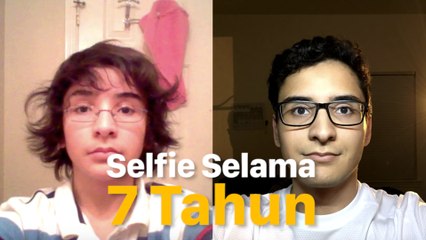 Selama 7 Tahun, Lelaki Ini Kumpulkan Foto Selfie 1822 Foto