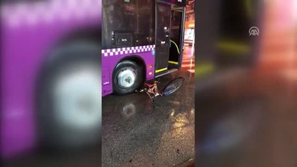 Otobüs Şoförünün Tartıştığı Kişinin Bisikletini Ezdiği İddiası