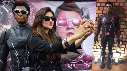 சூப்பர்ஸ்டார் 2.0 ரெட் சிட்டி சிலை | 2.0 Red Chitti Statue