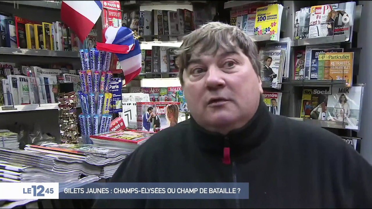 Gilets jaunes : Champs-Elysées ou champ de bata...