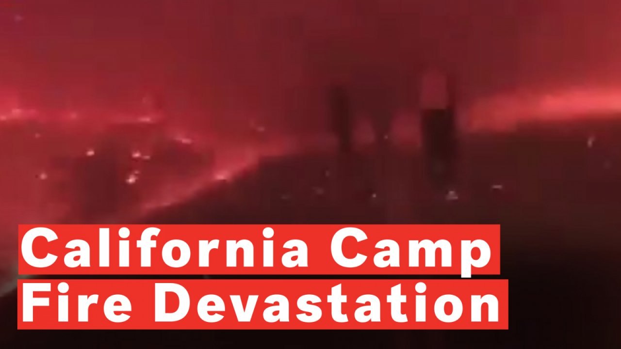 California Deputy Walks Through Camp Fire Devastation