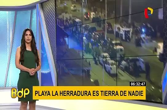 Piques ilegales: continúan realizando peligrosas carreras en playa La Herradura