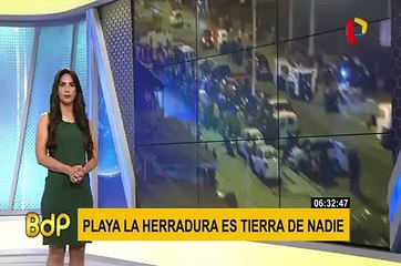 Piques ilegales: continúan realizando peligrosas carreras en playa La Herradura