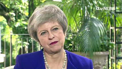 May speaks to ITV News in Buenos Aires