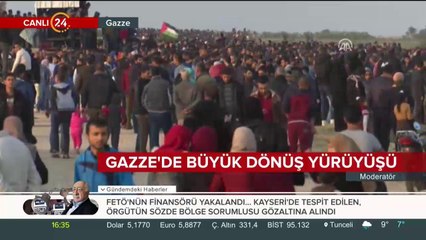 Gazze'de Büyük Dönüş Yürüyüşü