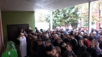 Gaz dolumu yapılan tankerdeki patlamada hayatını kaybeden işçi Mikail Şimşek'in cenazesi - KIRIKKALE