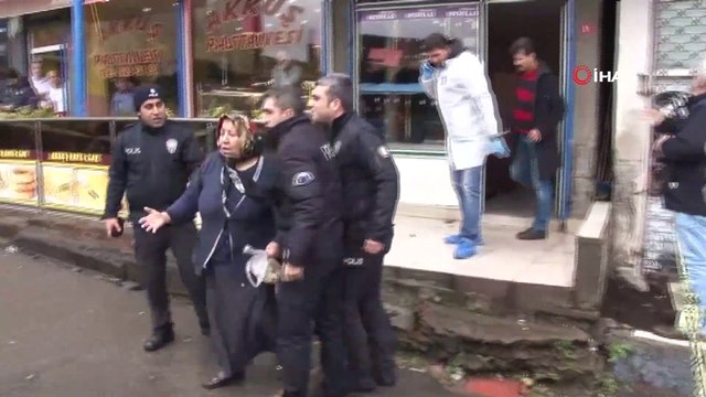 Pendik'te pompalı tüfekle kuyumcu soygunu kamerada