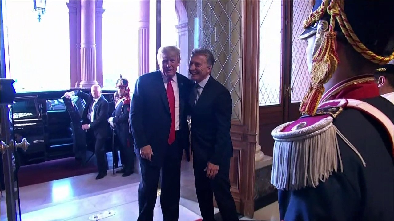 Macri recebe Trump