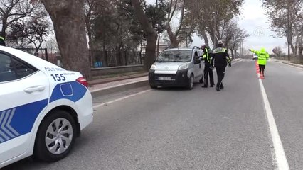 Emniyetten Sürücülere "Kış Lastiği" Bilgilendirmesi - Edirne