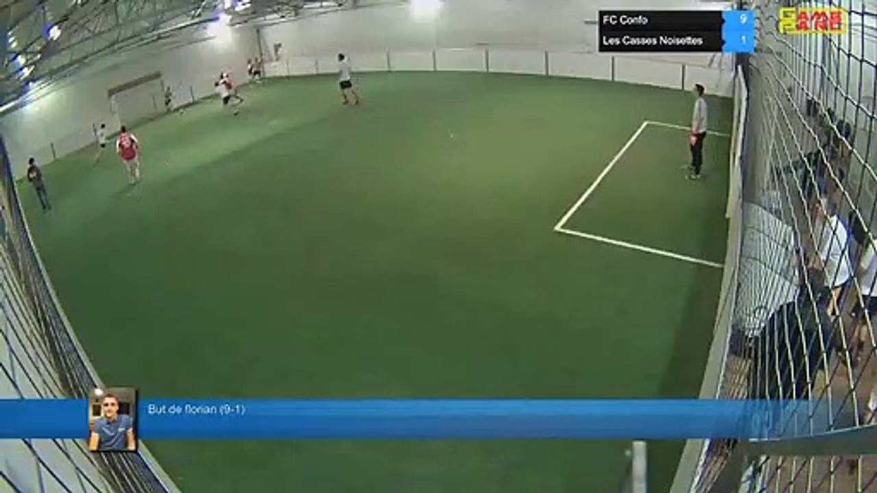 But de florian (9-1) - FC Confo Vs Les Casses Noisettes - 29/11/18 21:00 - LIGUE 5