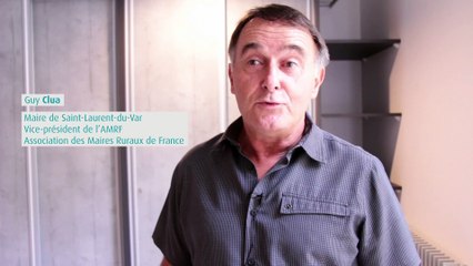 Interview de Guy Clua, maire de Saint-Laurent, vice président de l'AMRF, sur la smart city en zone peu dense