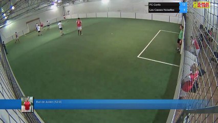 But de Julien (12-4) - FC Confo Vs Les Casses Noisettes - 29/11/18 21:00 - LIGUE 5