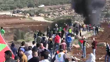 İsrail güçlerinden Batı Şeria'daki gösterilere müdahale: 5 yaralı - RAMALLAH