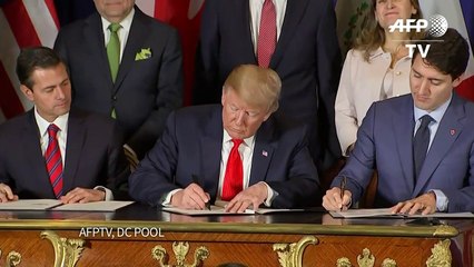 EUA, México e Canadá assinam novo acordo comercial