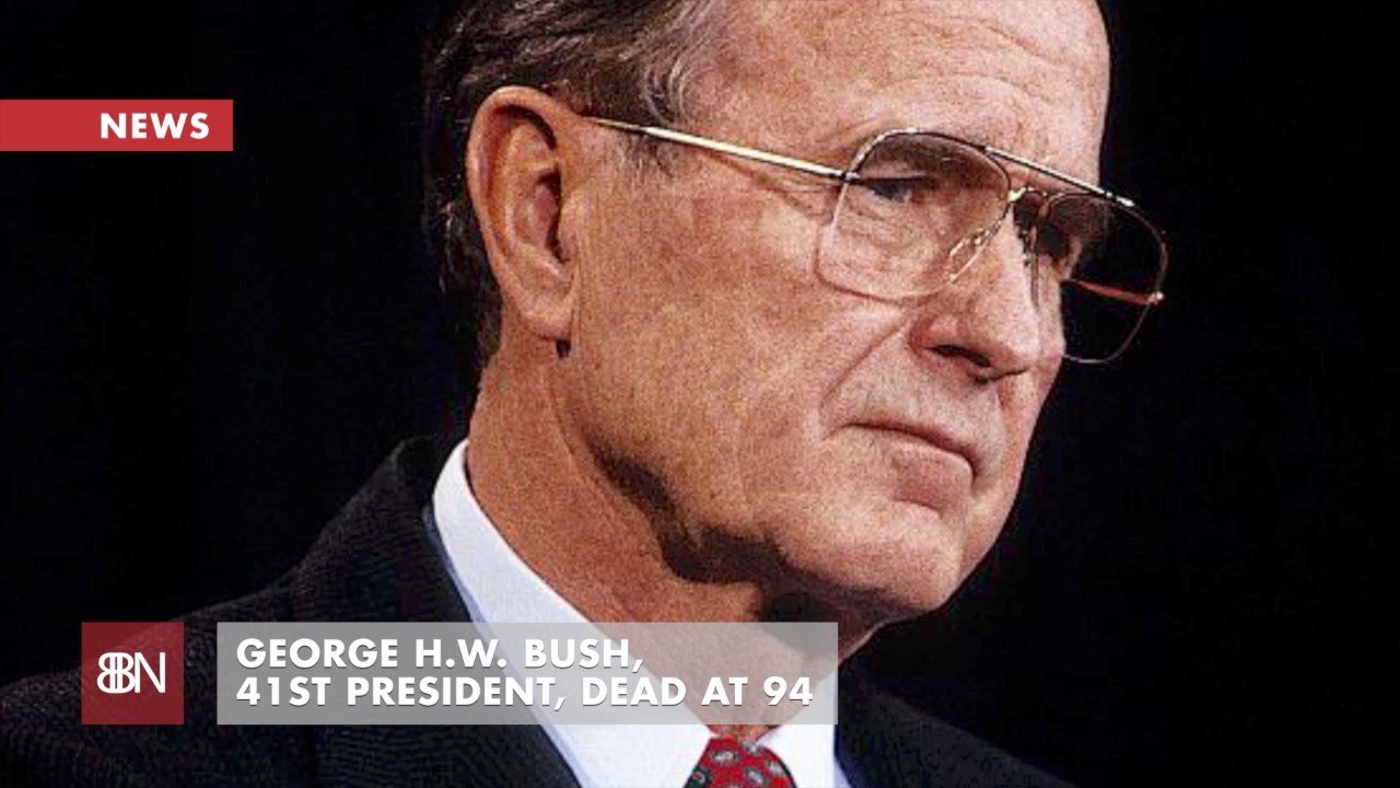 41st President George H.W. Bush Is Praised By P...