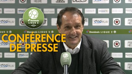 Conférence de presse Red Star  FC - ESTAC Troyes (0-3) : Faruk HADZIBEGIC (RED) - Rui ALMEIDA (ESTAC) - 2018/2019