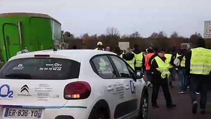 Les Gilets Jaunes en force le 1er décembre à Montchanin