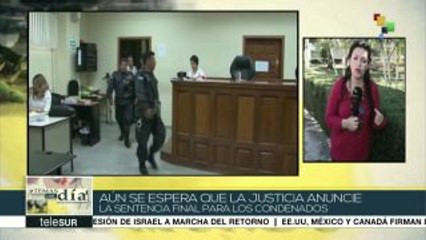 Condenan a 7 de 8 vinculados al caso Berta Cáceres en Honduras