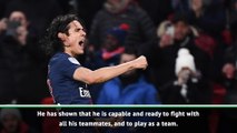 Cavani not at his best but vital for PSG - Tuchel