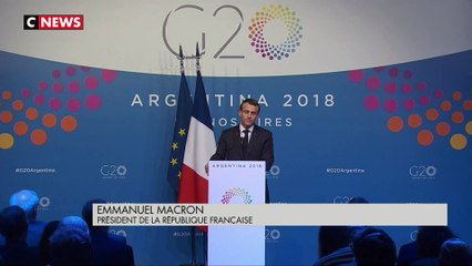 Emmanuel Macron « les coupables de ses violences, ne veulent pas de changements, ils veulent le chaos »