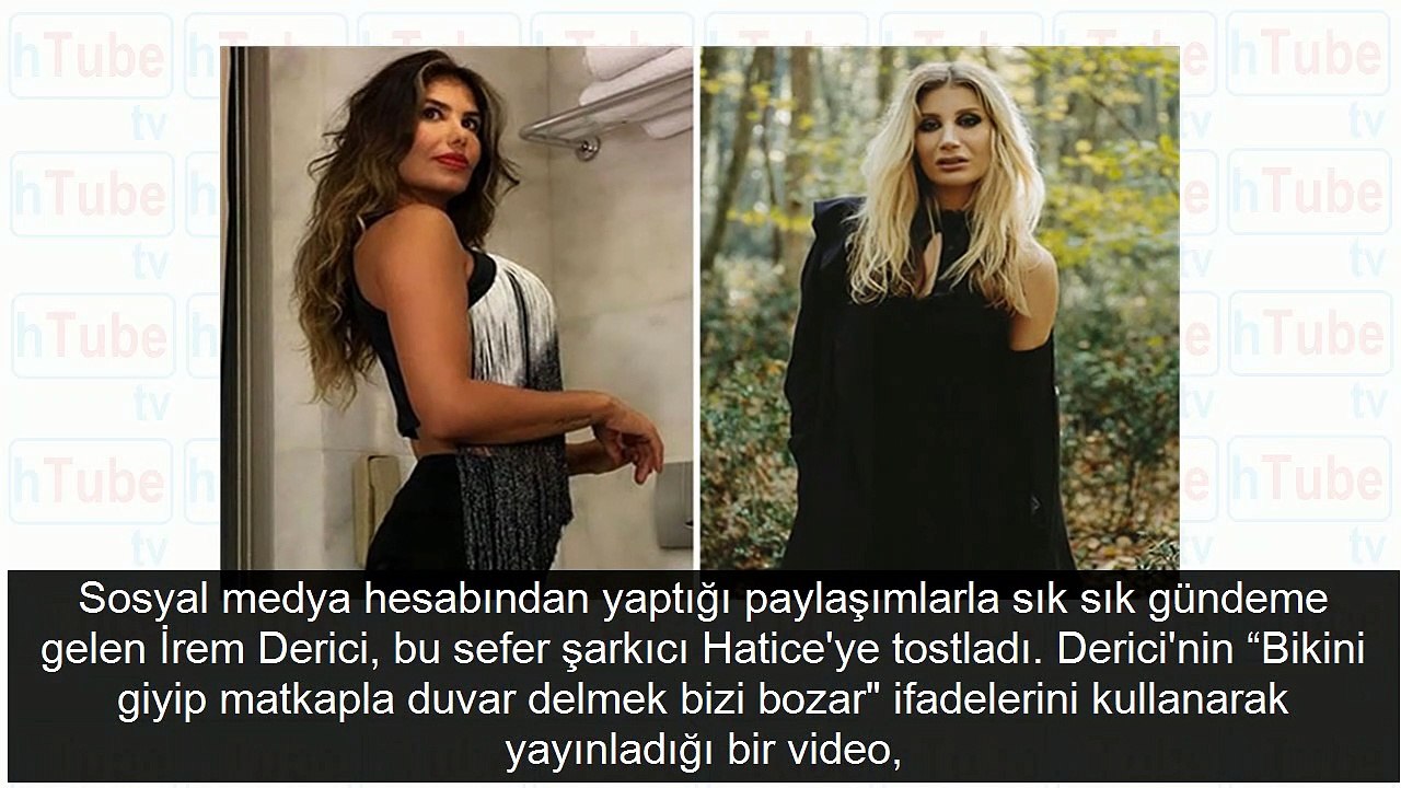 Şarkıcı Hatice İrem Derici'ye fena giydirdi! O popoyla zor